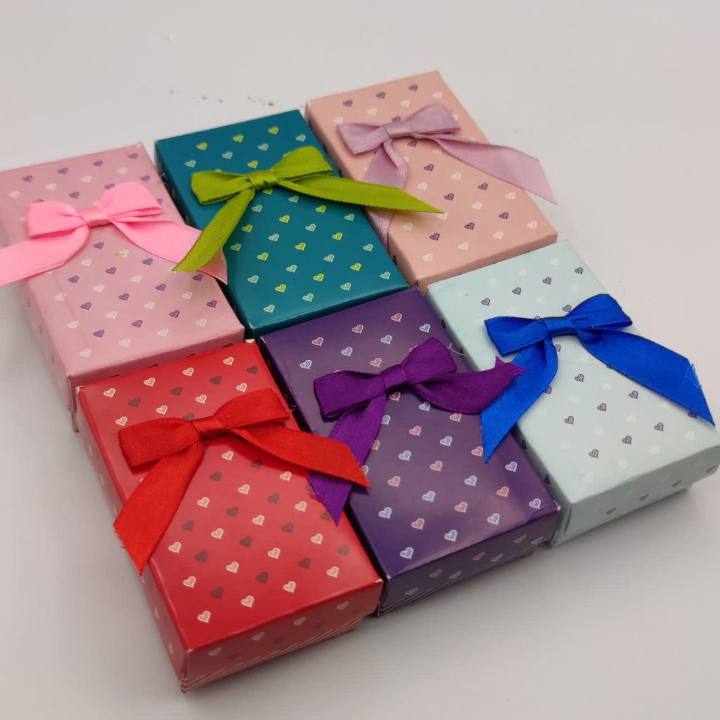 جعبه گوشواره ای طرح قلب کد 2447 - خرید آنلاین از گالری آداس